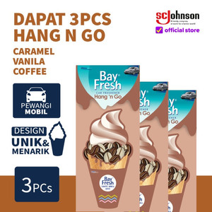 [Dapat 3 pcs] Bayfresh Hang n Go Vanilla Coffee