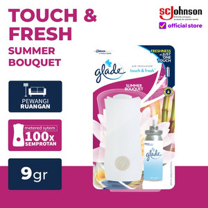 Glade Touch N Fresh Summer Bouquet Bullet 9 Gr