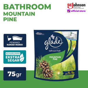 Glade Bathroom Mountain Pine Refill 75g