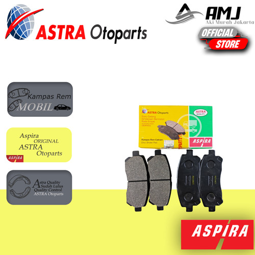 KAMPAS REM DEPAN / BRAKE PAD ASPIRA SUZUKI APV ORIGINAL ASTRA