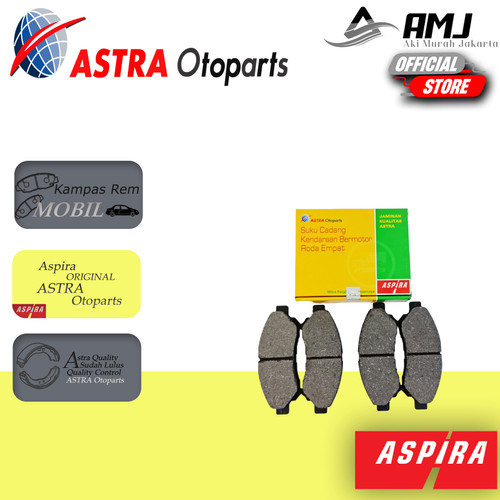 Kampas Rem Depan ASPIRA DAIHATSU GRAND MAX / LUXIO ORIGINAL ASTRA