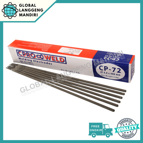 KAWAT LAS CP-72 4.0MM (5KG) CPROWELD / ELECTRODE BESI CP72 4.0 MM