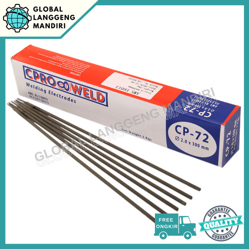 KAWAT LAS CP-72 2.0MM (2KG) CPROWELD / ELECTRODE CP72 2.0 MM BESI