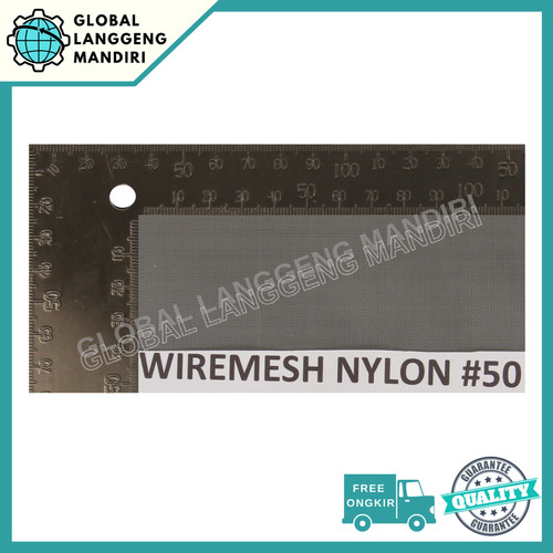 WIRE MESH NYLON 50 1.5MX1M / SARINGAN NYLON #50 / SARINGAN POLYESTER