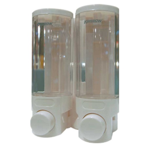 [KW2001238] KRISBOW SOAP DISPENSER 400ML DOUBLE WHITE