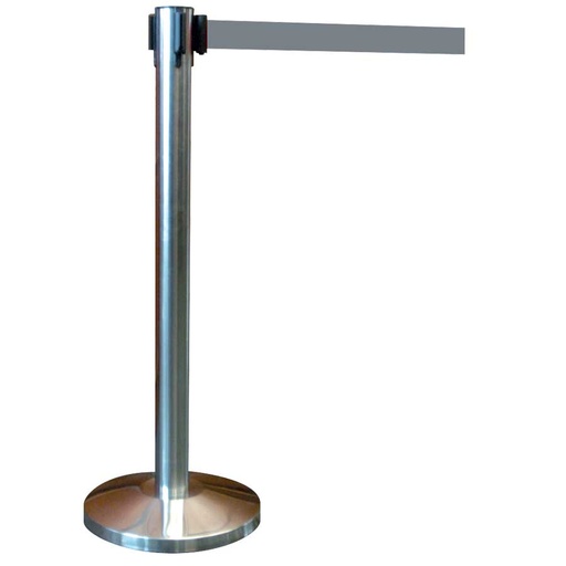 [KW1800754] KRISBOW HANDRAIL STAINLESS STEEL SILVER BELT