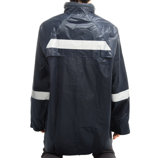 [KW1000530] KRISBOW RAINSUIT PVC (L) BLUE NAVY SRRS12