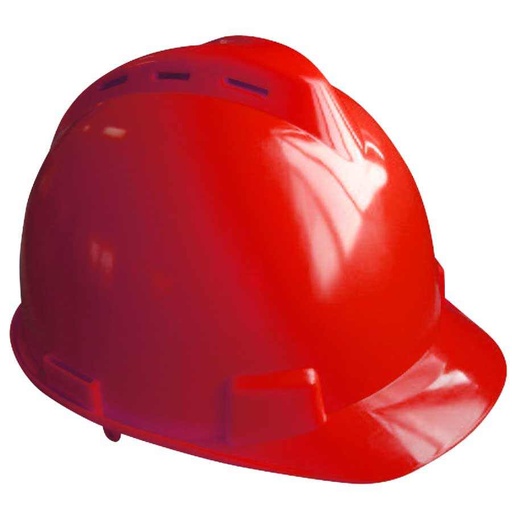 [KW1000443] KRISBOW HELMET FRONT BRIM VENTED RED SRHV10R