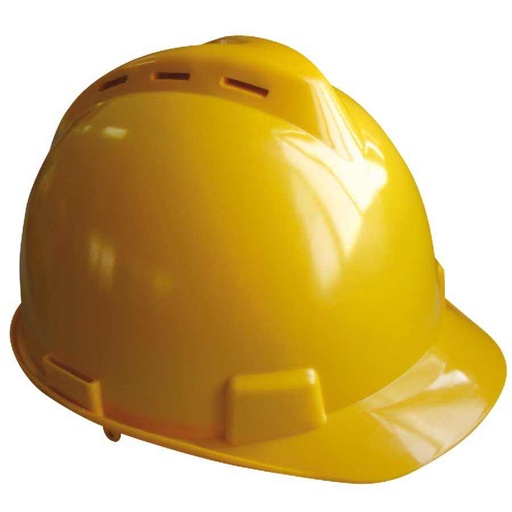 [KW1000442] KRISBOW HELMET FRONT BRIM VENTED YELLOW SRHV10Y