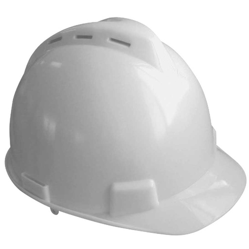 [KW1000441] KRISBOW HELMET FRONT BRIM VENTED WHITE SRHV10W