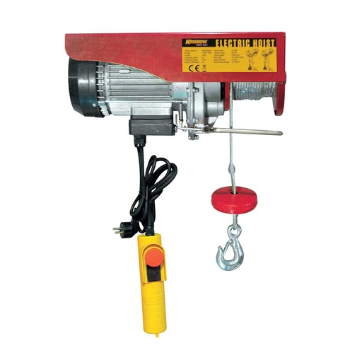 [KW0502021] KRISBOW ELECTRIC HOIST REEL DOUBLE HOOK 300KGX9M