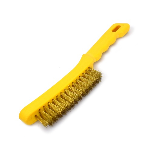 [KW0300064] KRISBOW SCRATCH BRUSH BRASS WIRE 3ROW LRSBB3