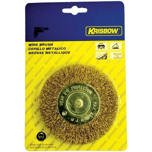 [KW0300053] KRISBOW WHEEL BRUSH 50MM WITH SHANK IRAWBS2