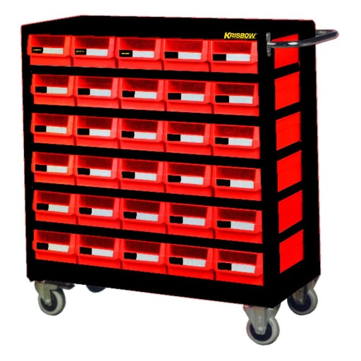 [KW0103824] KRISBOW PART CABINET 30DRAWER 100X40X102CM LPPC1