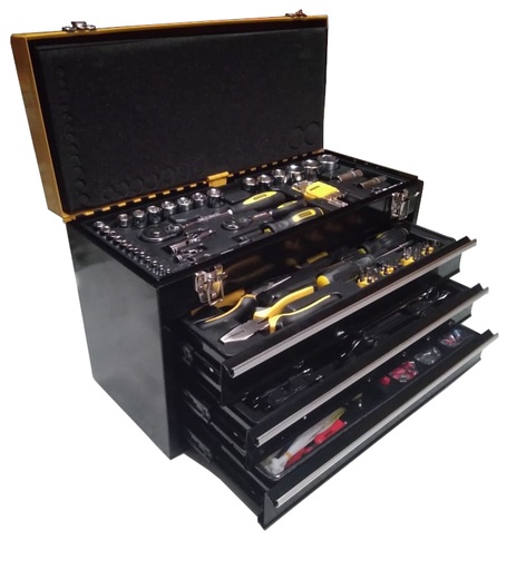 [KW0103814] KRISBOW PROFESIONAL HAND TOOL SET 445PC LRTKM445