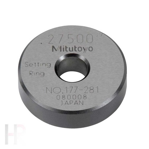 [MT0006290] MITUTOYO SETTING RING 0.275IN 177-281