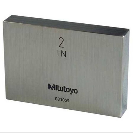 [MT0005081] MITUTOYO GAUGE BLOCK STEEL 2INC 0 611202-531