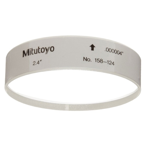 [MT0003007] MITUTOYO OPTICAL FLAT 0.6X2.4IN 158-124