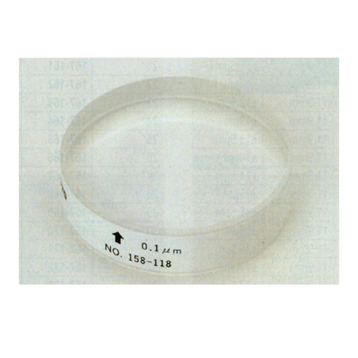 [MT0002916] MITUTOYO OPTICAL FLAT 0.1UM 60/15MM 158-120