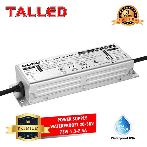 POWER SUPPLY LAMPU JALAN CC LED DRIVER DL 75W V38A