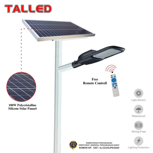 LAMPU JALAN PJU SOLAR CELL TENAGA SURYA TALLED 2 IN 1 LED BY Samsung