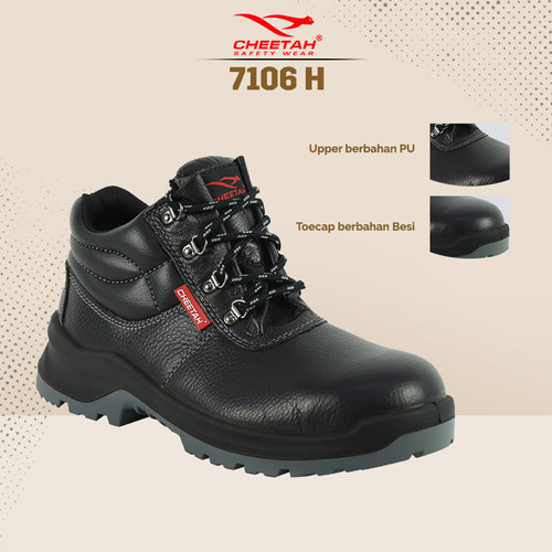 sepatu safety cheetah 7106 h original