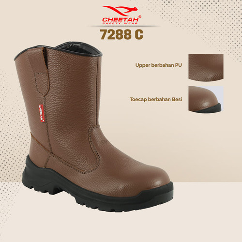 sepatu safety cheetah 7288c boot