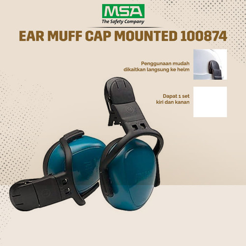 Pelindung & Penutup Telinga MSA EAR MUFF CAP MOUNTED LEFT/RIGHT 100874