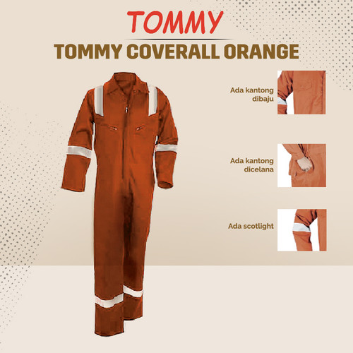 Coverall Merk TOMMY