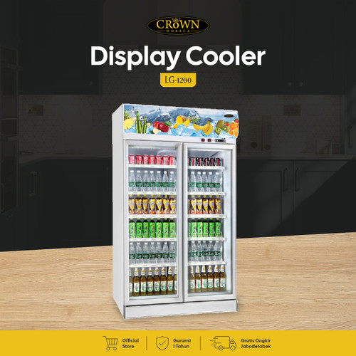 Showcase Chiller / Mesin Pendingin LG-1200 Crown Horeca