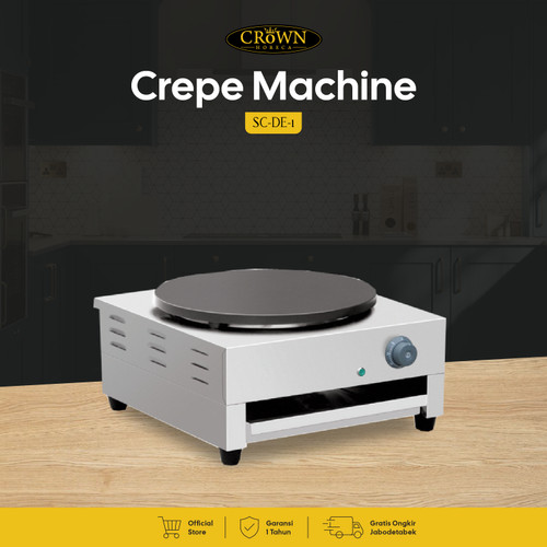 Crepe Machine E-DE-1 Crown Horeca