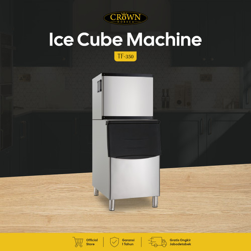 Ice Cube Machine TF-350 Mesin Pembuat Es Batu Crown Horeca