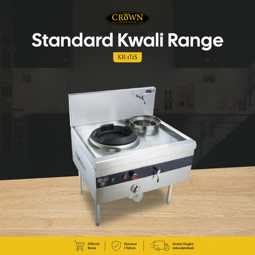 Kwali Range with Blower 1 Burner + 1 Soup Ring KR-1T1S