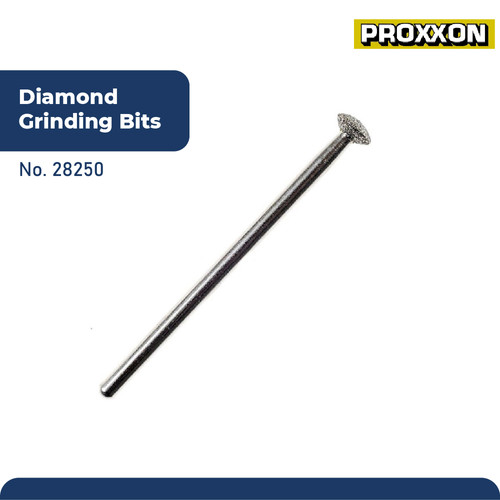 PROXXON 28250 MATA BOR TUNER DIAMOND GRINDING BITS (LENS) 5MM