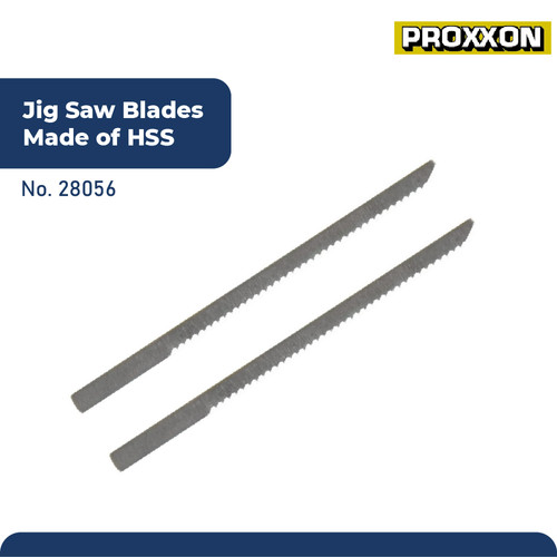 PROXXON 28056 MATA GERGAJI JIG SAW BLADES MADE OF HSS