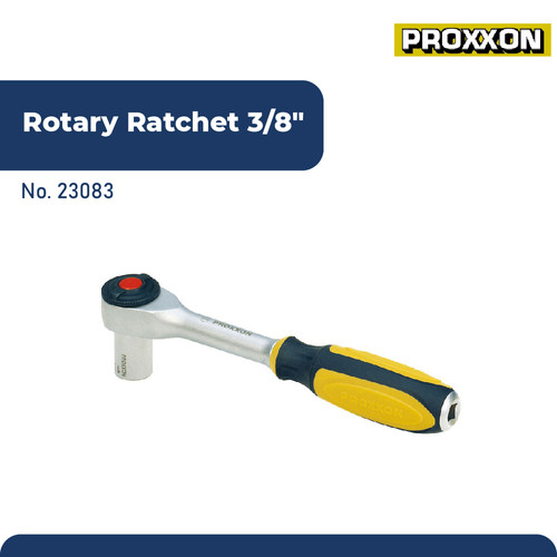 PROXXON 23083 GAGANG KUNCI SOK  ROTARY RATCHET 3/8"