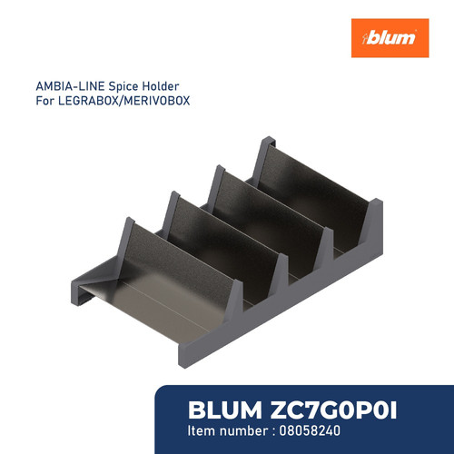 BLUM SEKAT RAK AMBIA-LINE SPICE HOLDER FOR LEGRABOX/MERIVOBOX