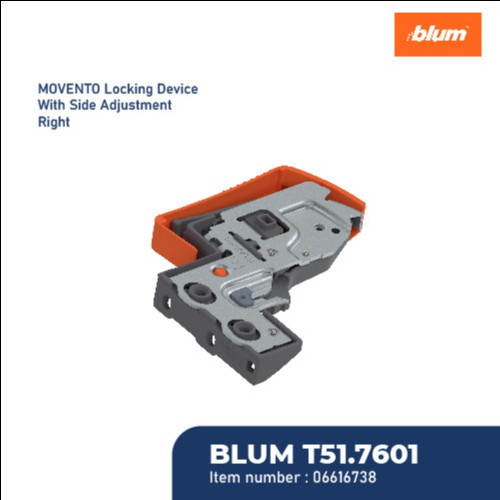 BLUM PENGUNCI STOPER REL LACI MOVENTO LOCKING DEVICE SIDE ADJUST RIGHT