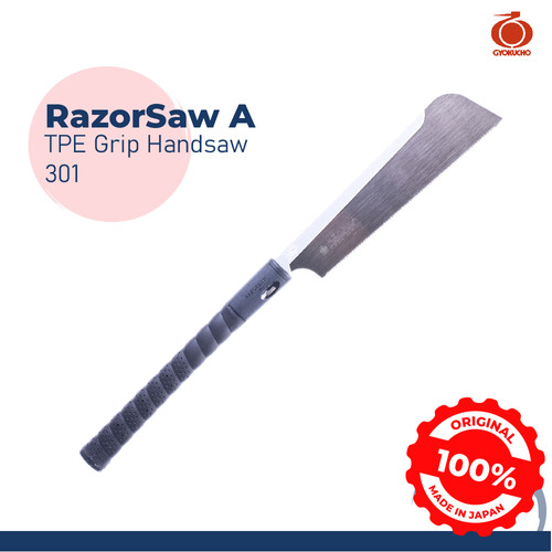 RAZORSAW 301 GERGAJI KAYU JEPANG RAZORSAW A 240MM TPE GRIP HANDSAW