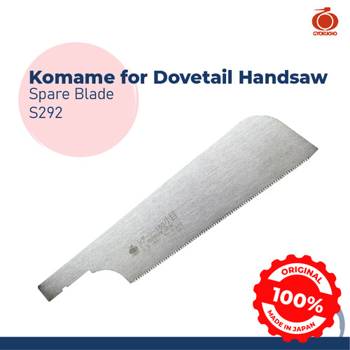 RAZORSAW S292 ISI MATA GERGAJI SPARE BLADE 180MM KOMAME FOR DOVETAIL