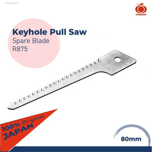 RAZORSAW R875 ISI CUTTER SAW SPARE BLADE FOR KEYHOLE PULL SAW 80MM