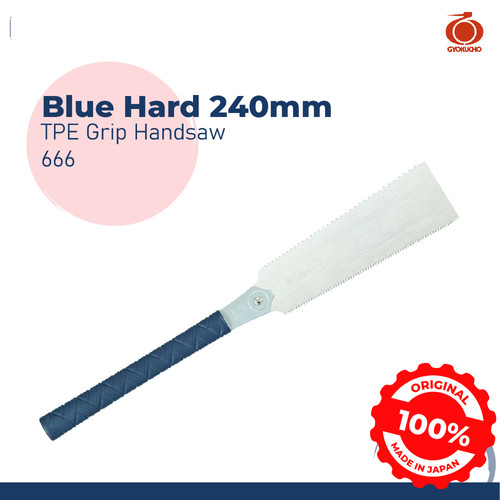 RAZORSAW 666 RYOBA GERGAJI KAYU JEPANG BLUE HARD 240MM TPE HANDSAW