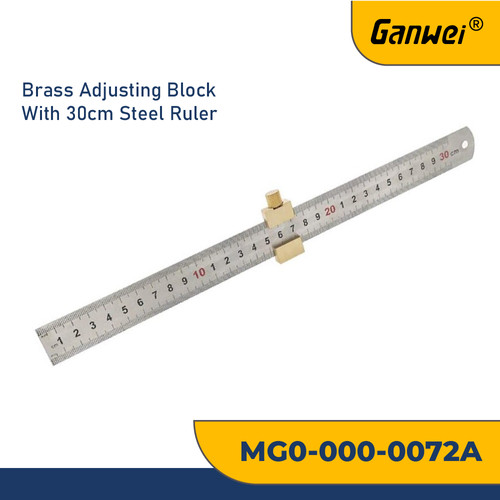 GANWEI 0072A PENGGARIS 30CM POSITIONING WOODWORKING DRAWING MARK GAUGE