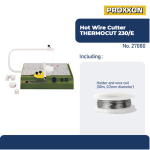 PROXXON 27080 ALAT POTONG STYROFOAM GABUS WIRE CUTTER THERMOCUT 230/E