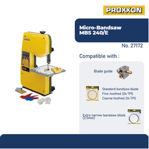 PROXXON 27172 MESIN MICRO-BANDSAW MBS 240/E