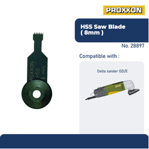 PROXXON 28897 MATA PISAU OSKILASI HSS SAW BLADE F. OZI/E, 8 MM