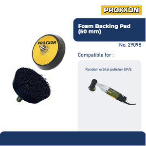 PROXXON 29098 BUSA POLES POLISHING FOAM BACKING PAD O 50 MM