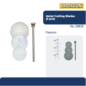 PROXXON 28830 MATA GERINDA POTONG MINI GRINDER METAL CUTTING BLADE 3PC