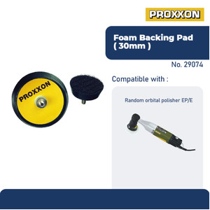 PROXXON 29074 BUSA POLES POLISHING FOAM BACKING PAD O 30 MM