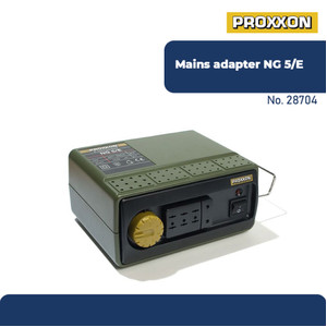 PROXXON 28704 ADAPTOR MICROMOT MAINS ADAPTER NG 5/E